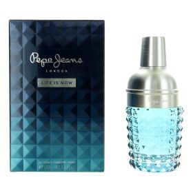 Life is Now by Pepe Jeans London, 3.4 oz Eau de Toilette Spray for Men