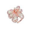 2 Pcs Rhinestone Hair Claw Clips Small Jaw Clips Bling Hair Clamp, Butterfly-6