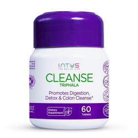 Intus Cleanse Digestive Health Blend with Triphala for Gut and Colon Cleanse With Laxative Properties for Detox Constipation Bowel Cleanse Bloating In