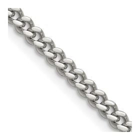 Chisel Stainless Steel Polished 4mm 22 inch Curb Chain