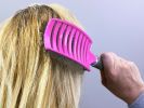 Hair Scalp Massage Brush Anti Static Curved Vented Styling Detangling Brushes Hair Scalp Massage Comb Hairbrush Bristle Nylon Women Wet Curly Detangle