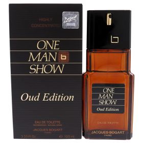 One Man Show by Jacques Bogart for Men - 3.33 oz EDT Spray (Oud Edition)