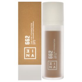 The 3-In-1 Foundation SPF 15 - 662 Gold by 3INA for Women - 1.01 oz Foundation
