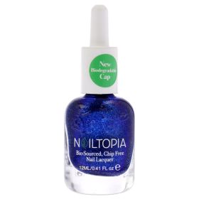 Bio-Sourced Chip Free Nail Lacquer - Do You Blue by Nailtopia for Women - 0.41 oz Nail Polish