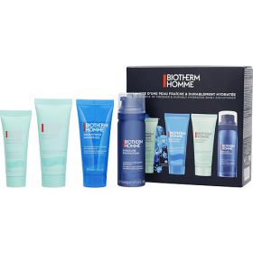 Biotherm by BIOTHERM Aquapower Recruitment Set: Aquapower Advanced Gel 20ml + Aquafitness Shower Gel 40ml + Aquapower Cleanser 40ml + Homme Shaving Fo