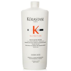 KERASTASE - Nutritive Bain Satin Riche High Nutrition Rich Shampoo With Essential Nutriments (Very Dry Hair) 154936 1000ml/34oz