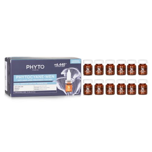 PHYTO - PhytoCyane Anti-Hair Loss Treatment (For Men) 910303 12x3.5ml/0.11oz