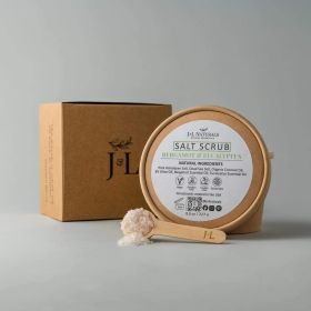 Salt Scrub (Multiple Sizes) (Scent: Bergamot & Eucalyptus, size: 8 Oz)