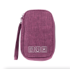 Travel Cable Organizer Bag, Electronic Accessories Case with Zipper, Portable Electronic Storage Bag, for Cord Phone Charger Flash Drive Phone SD Card
