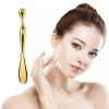 Eye Cream Stick Roller For Face Metal Spatula Puff Applicator Eye Cream Massager Facial Cream Massage Sticks Eye Metal Makeup Spatula Eye Wand 10cm