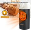 300W Portable Electric Heater Mini Heating Unit Fan Portable Floor Desktop Air Fan Heater