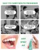 3 Count Mint Breath Spray Mouth Spray Breath Freshener Oral Care for All Ages 0.33OZ (10ML) Cool Mint/Peach Flavor
