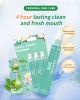 3 Count Mint Breath Spray Mouth Spray Breath Freshener Oral Care for All Ages 0.33OZ (10ML) Cool Mint/Peach Flavor