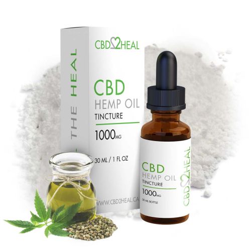 Hemp Oil CBD Tincture (CBD2HEAL)