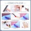 6 Colors Solid Cream Gel Nail Polish Canned Semi Permanent Varnish DIY Creamy Texture Painting Nail Art Solid UV Gel